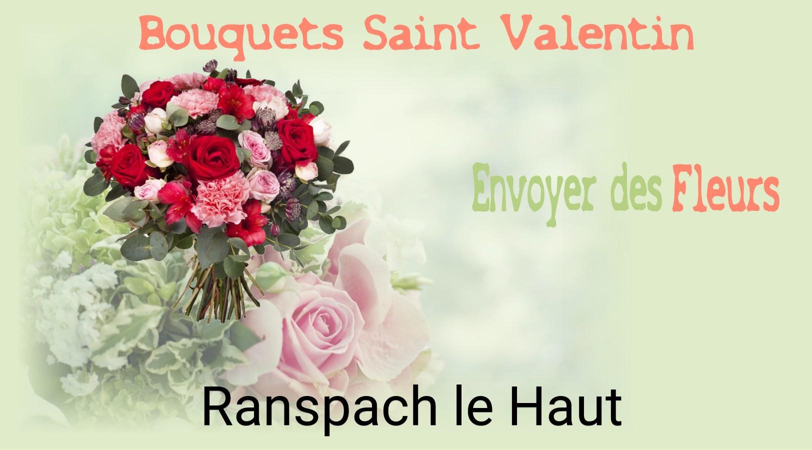 Roses de Saint-Valentin livrées à Ranspach-le-Haut